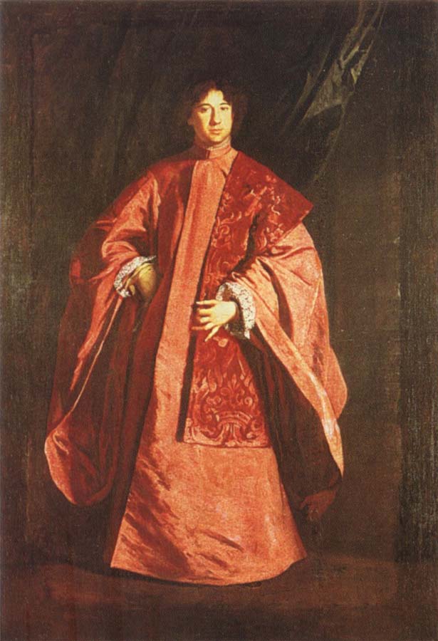 Full-length portrait of Gerolamo Querini as Procurator of San Marco